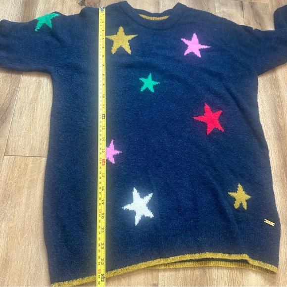 Joules Chantelle Intarsia Navy Star Sweater Size 4 - Picture 10 of 14